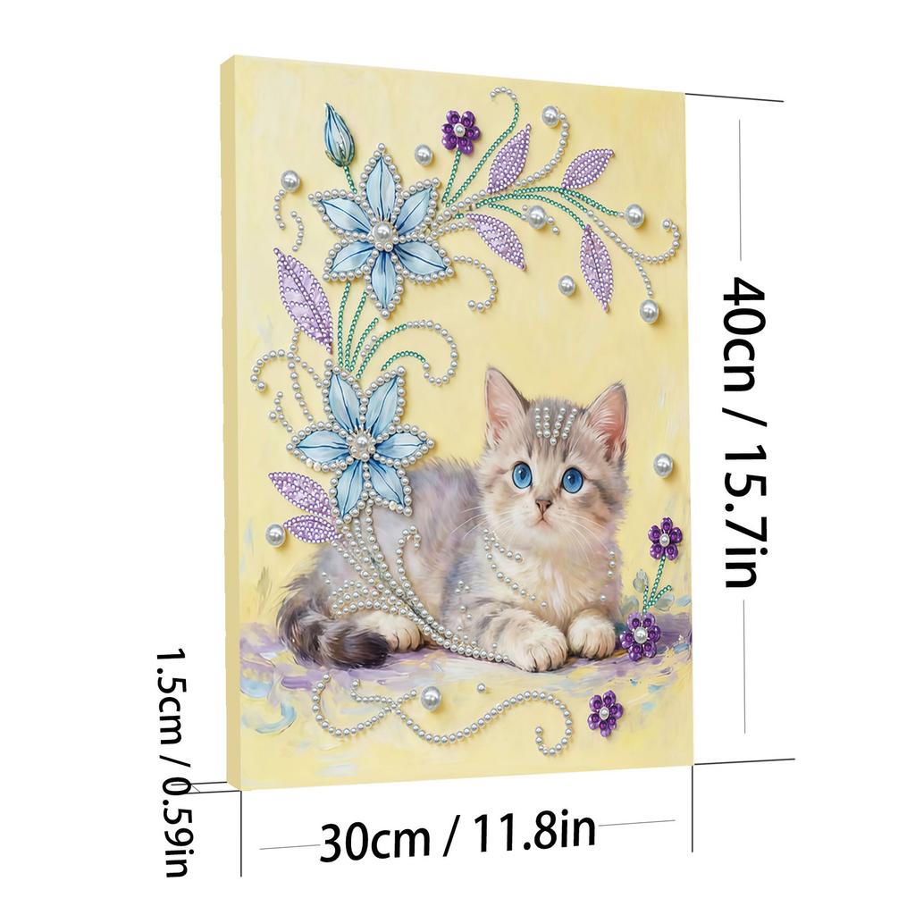 Наборы Алмазная Живопись с Жемчугом DIY 11,8x15,7 дюйма Алмазная Живопись с Рамкой для Взрослых/Новичков Идея Подарка Декор Дома