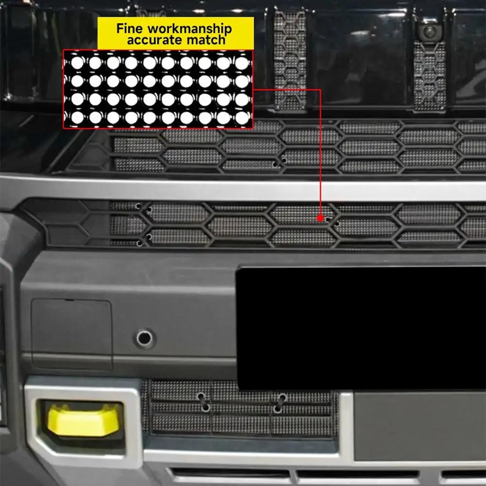 6 шт. автомобильная углеродистая сталь передняя решетка сетка от насекомых защитная крышка конденсатора радиатора для Jetour T2 Traveller 2024 2024