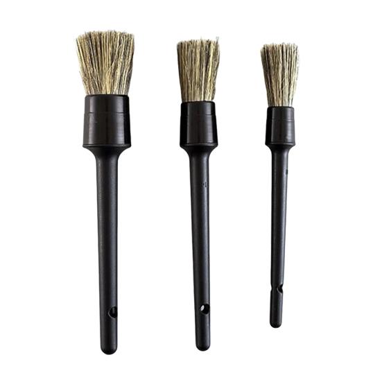 Набор щеток для детейлинга автомобиля Щетка для чистки салона автомобиля для вентиляционного отверстия кондиционера приборной панели Мягкая щетина Щетка для автомобиля Портативный набор для чистки автомобиля