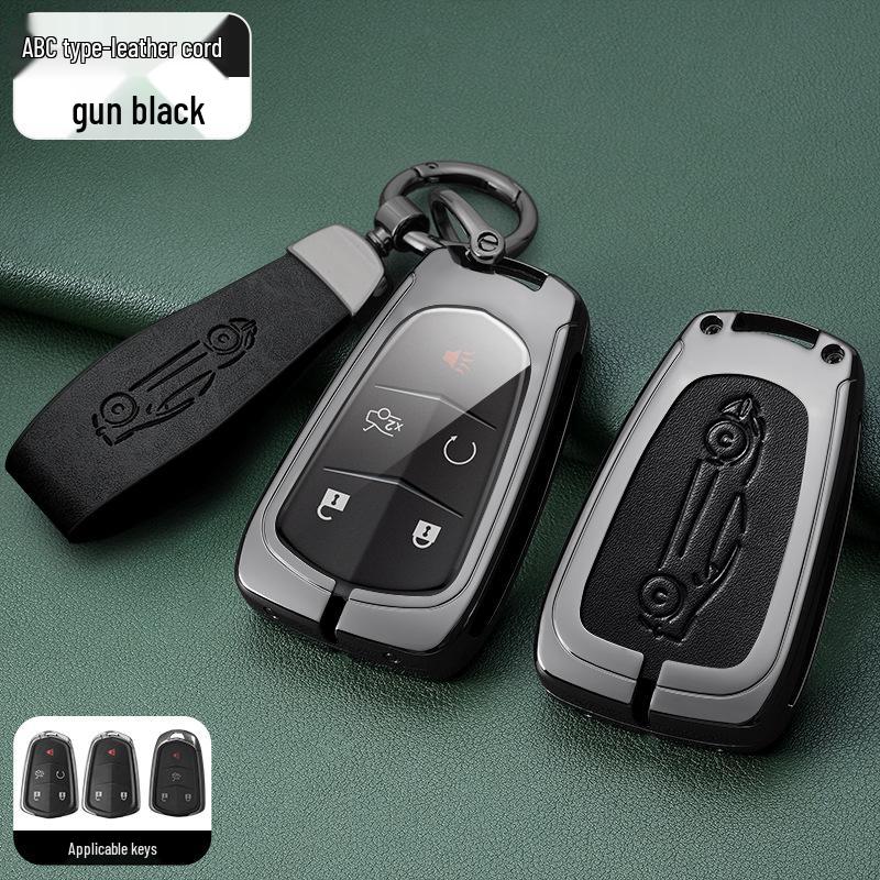 Премиальный металлический чехол для ключа Cadillac XT5, CT5, XT4, XT6, CT6, XTS, ATSL, CT4