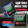 Magnetic Digital Angle Finder LCD Display Electronic Level Box Accurate Cube Inclinometer Table Saw Miter Protractor Woodworking Measuring Tool