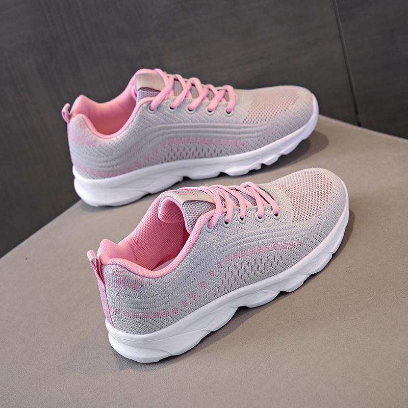 Женские легкие кроссовки для девочек, студентов, теннисные спортивные кроссовки для бега, повседневная женская обувь для прогулок и путешествий