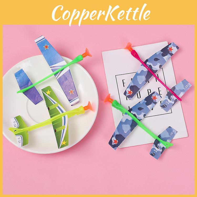 Развивающий пластиковый набор для сборки самолета с эластичным пусковым механизмом для занятий родителей и детей