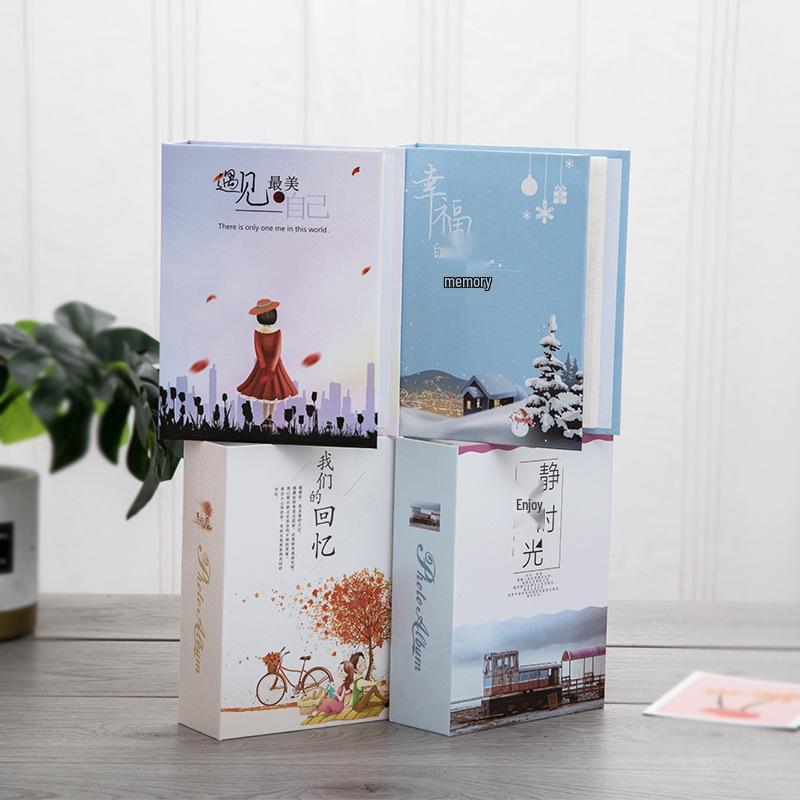 Laminated 100-Page 5-Inch Pocket Photo Album - PP Inner Page, Small Size