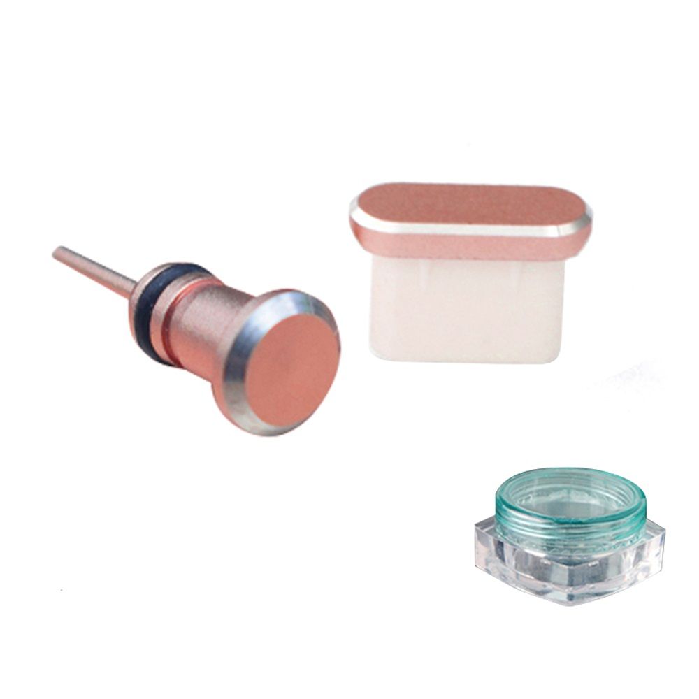 Metal Earphone Anti-Dust 3.5mm Jack For Samsung S10 Macbook Type C Charging Port Dust Plug