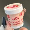 CIOV Strawberry Ice Cream Cone Lip Balm - Honey Flavored, Moisturizing & Hydrating Lipstick