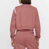 Nike Спортивная одежда Толстовка с круглым вырезом и логотипом Swoosh Женские топы Розовый BV3934-897