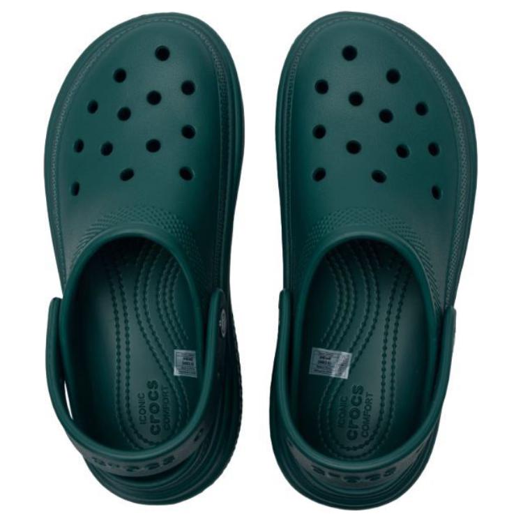 Crocs Классические клоги унисекс темно-зеленые 209347-302
