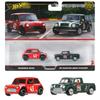 Hot Wheels Premium 2 Pack - Morris Mini / '67 Austin Mini Pickup Vehicle Игрушечная мини-машина от 3 лет и старше Multi JBK97