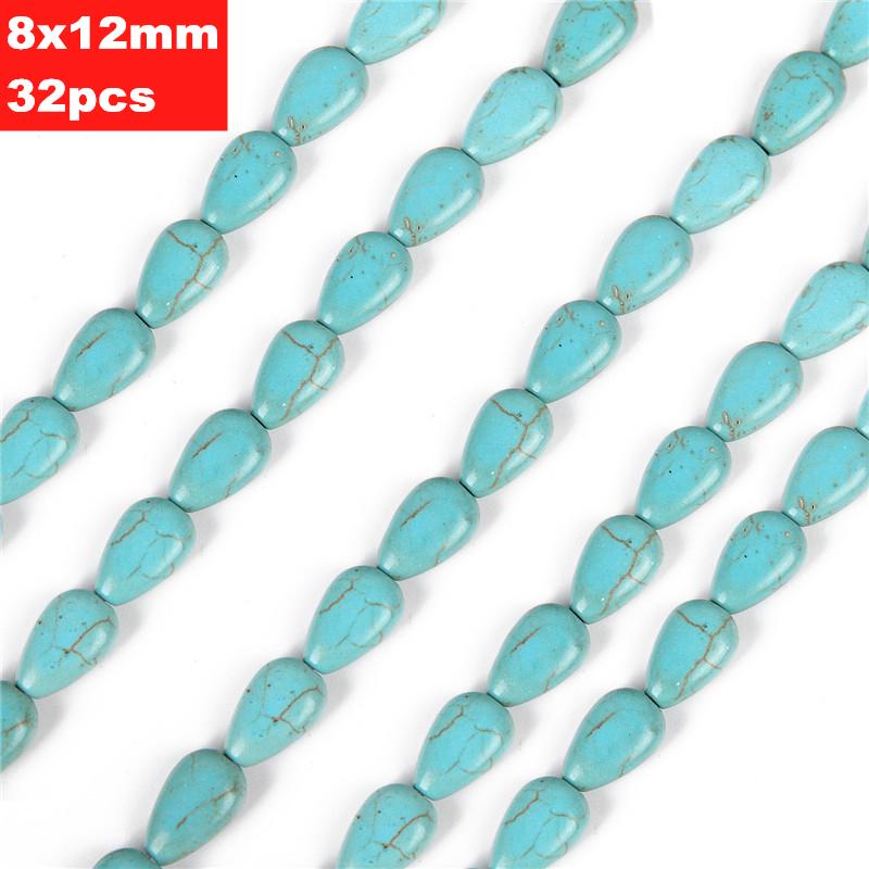 Turquoise Loose Spacer Beads For DIY Jewelry Making Supplies
