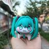 7 см Горячие Фигурки Hatsune Miku Версия Q ПВХ Аниме Модель Фигурки Кавайи Мультяшная Милая Настольное Украшение Игрушка Фестивальный Подарок
