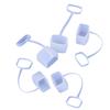 5/10 Pcs Coffee Syrup Pump Tip Cap Covers Pourer Cap Syrup Covers Caps Silicone Fits For Syrup Pump, Pour Dispenser