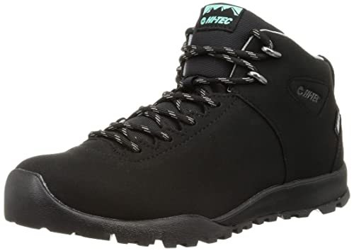 HI-TEC HKU13 AORAKI CLASSIC WP Походные ботинки, Дышащие и водонепроницаемые, Идеальны для альпинизма и активного отдыха, Черный/Черный, Размер 26.5 см, 2E