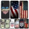 American Dollar USA Flag Couqe Case For Xiaomi Redmi 9 9C NFC 9T 10 10C 6 7 A  8A K40 K50 Pro Plus Soft Shell Cover Cases Fundas