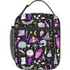 Изолированная сумка для ланча Witchy Goth со съемной ручкой-пряжкой, портативная многоразовая сумка для ланча для женщин, мужчин и детей
