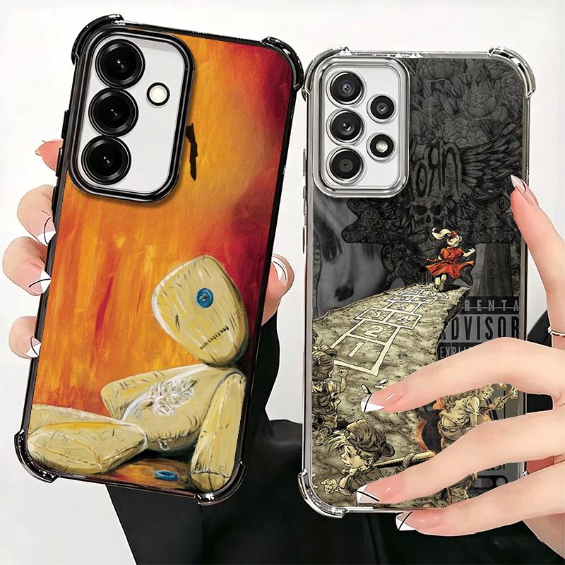 Мягкий чехол для телефона K-Korns Rock Band для Samsung A17 A27 A07 A37 A57 A16 A56 A15 A55 A14 A54 A13 A53 A26 A36 A25 A35 A24 A34 A23 A3