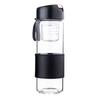 GIANXI 450ml Portable Transparent Glass Cup Household Drinkware Coffee Mug With Lid Beverage Coffee Cups Coffeeware Teaware