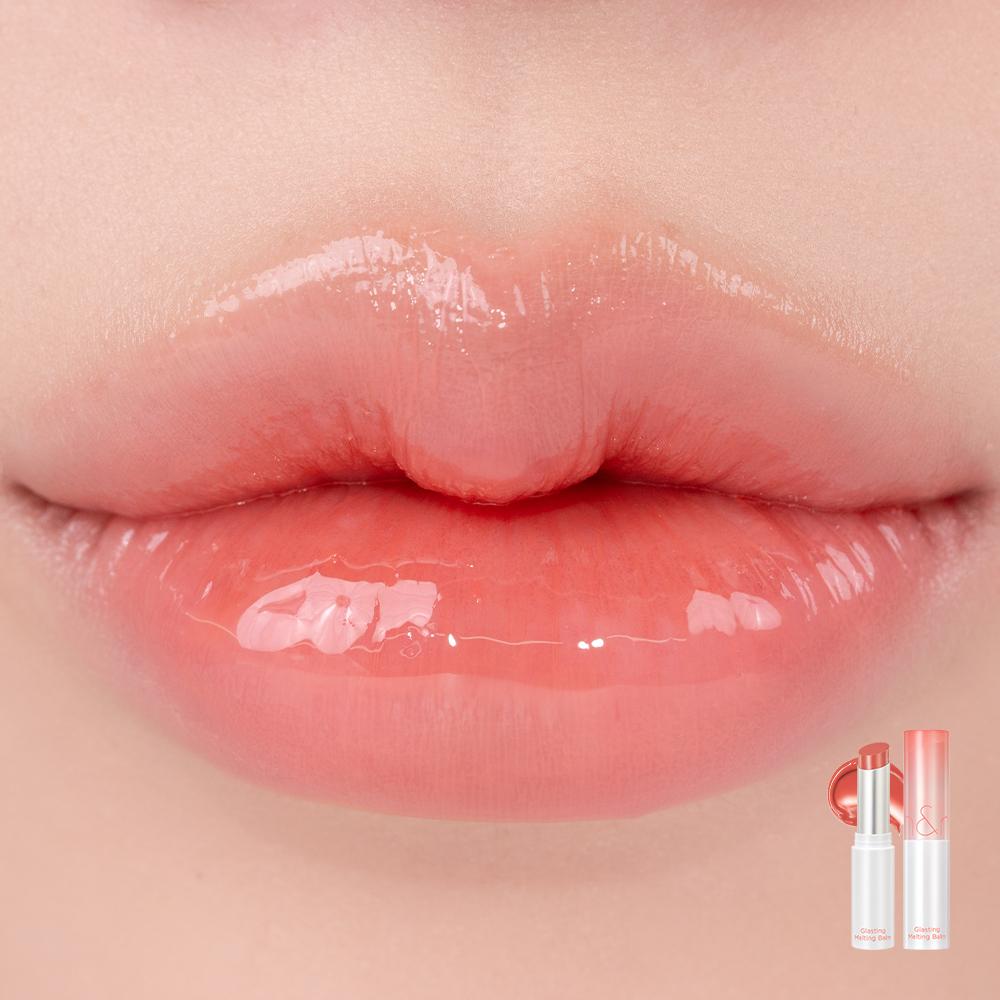 Rom&nd Glasting Melting Balm | Корейский бальзам для губ, Высокопигментированный, глянцевый бальзам для губ