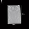 1pc Casual Scrub Storage Bag Ziplock Bags Resealable Thick Portable High Quality Big Size