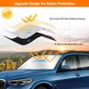 D-Lumina Солнцезащитный козырек на лобовое стекло для -2025 BMW X5, Складной солнцезащитный козырек на окно, Блокирующий УФ-лучи, Защита для лобового стекла, Аксессуары для интерьера