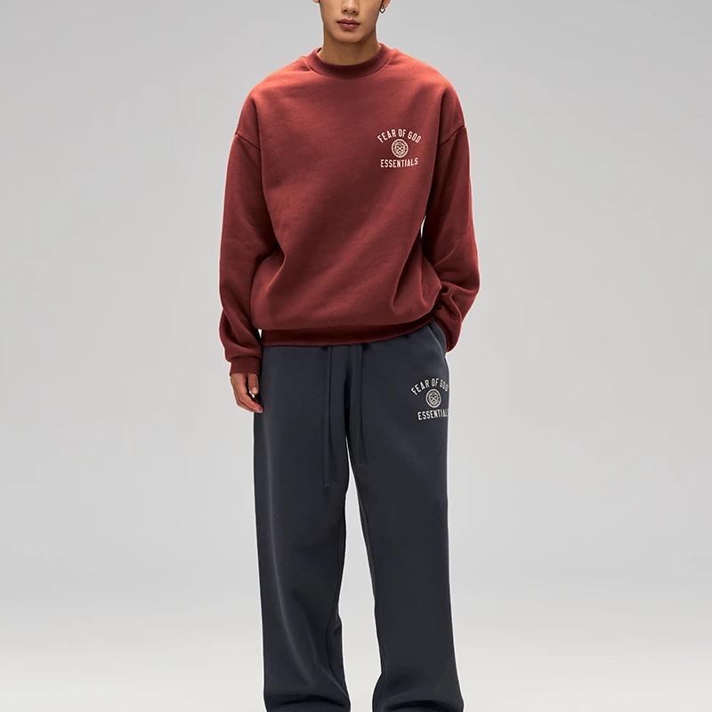 Fear of God Essentials ОСЕНЬ24 ПРАЗДНИЧный Флисовый Свитшот Мужской 192HO246266F