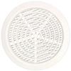 Вентиляционная решетка - KOTARBAU - Круглая - Диаметр 80 мм - Москитная сетка - Белая