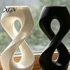 High End Shelf Decor Minimalist Abstract Sculpture, Modern Geometric Art Ornament, 3D Printed Sculpture Desktop Statue for Home Living Room