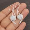 Rainbow Moonstone Gemstone Jewelry, 925 Solid Sterling Silver Earrings, Handmade Silver Earrings, For Engagement Gift