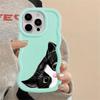 Милый Чехол-Крышка с Рисунком Кота для iPhone XR 12 15 Plus 14 11 8 16 Pro Max 17 Air 13