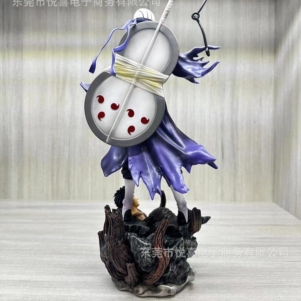 Популярный Новый Продукт Фигурка Наруто Стоячая Поза Гигантская Волна Учиха Двойная Голова Модель Аниме Настольное Украшение Орнамент Подарок