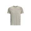 Solid Loose Casual Crew Neck Short Sleeve T-Shirt Men Tops Gray-Green 1376518-504