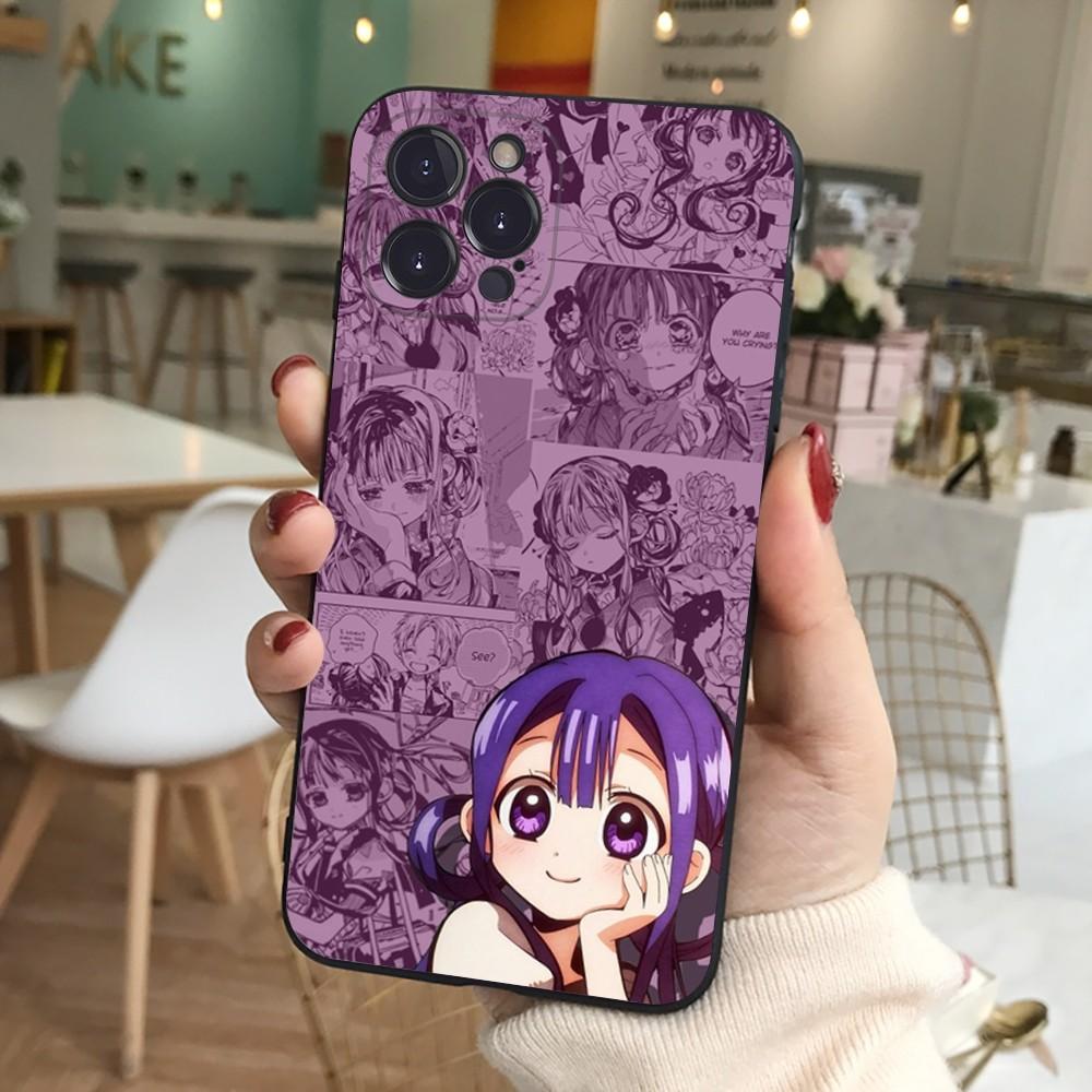 Туалетный Ханнако-кун Чехол для телефона Силиконовый Мягкий для iphone 16 15 14 13 12 11 Pro Mini XS MAX Plus X Чехол