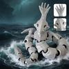 Блуп Морское Чудовище 3D Печатная Гибкая Сочлененная Игрушка-Антистресс – Пожиратель Морей Глубоководное Существо Коллекционная, Настольная Игрушка для Снятия Стресса