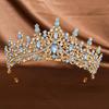 Baroque Crystal Tiaras and Crowns Headband Rhinestone Prom Diadem Crown Bridal Wedding Hair Accessories Jewelry Crown Tiara Gift