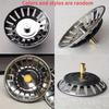 4pcs Kitchen Basin Drain Dopant Sink Strainer Basket Waste Filter Stopper Bathroom Hair Catcher