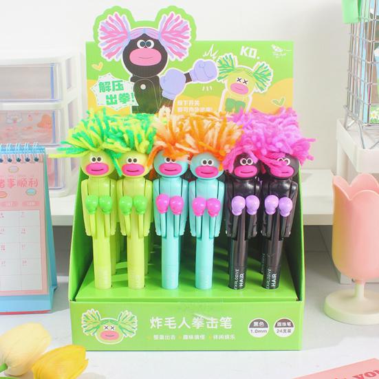 Шариковая ручка, интерактивная боксерская ручка, гладкая ручка для письма, ручка для подписи, забавная декомпрессионная ручка для домашней школы