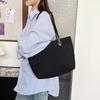 Stylish Women's Canvas Nylon Underarm Tote: Versatile, Spacious Single Shoulder Handbag