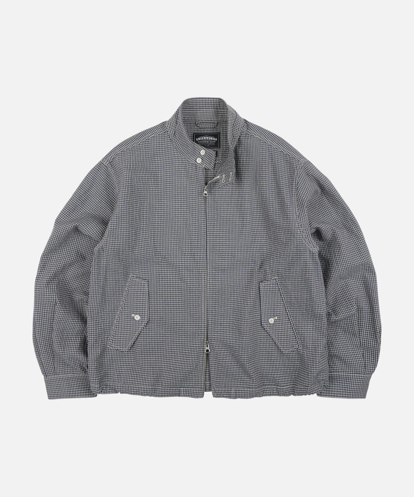 Frizmworks Harrington куртка Check Buddy _ Морской синий