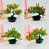 Pine Greeting The Guests Orange Simulated Fruit Potted Office Decoration Desk