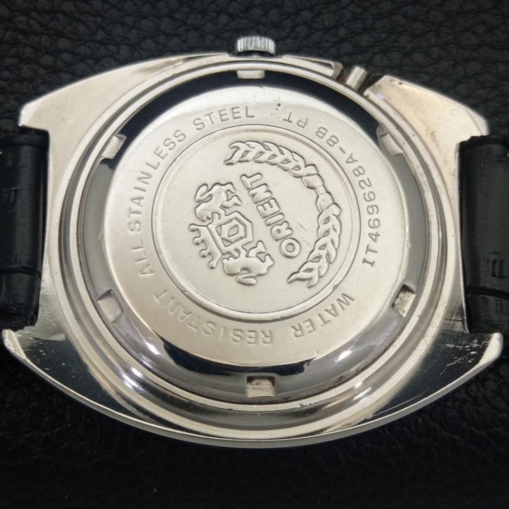 АВТОМАТИЧЕСКИЕ ВИНТАЖНЫЕ ЧАСЫ ORIENT CRYSTAL 46941 ЯПОНИЯ МУЖСКИЕ ОРИГИНАЛЬНЫЙ ЦИФЕРБЛАТ a703456-1 R213c-a703456