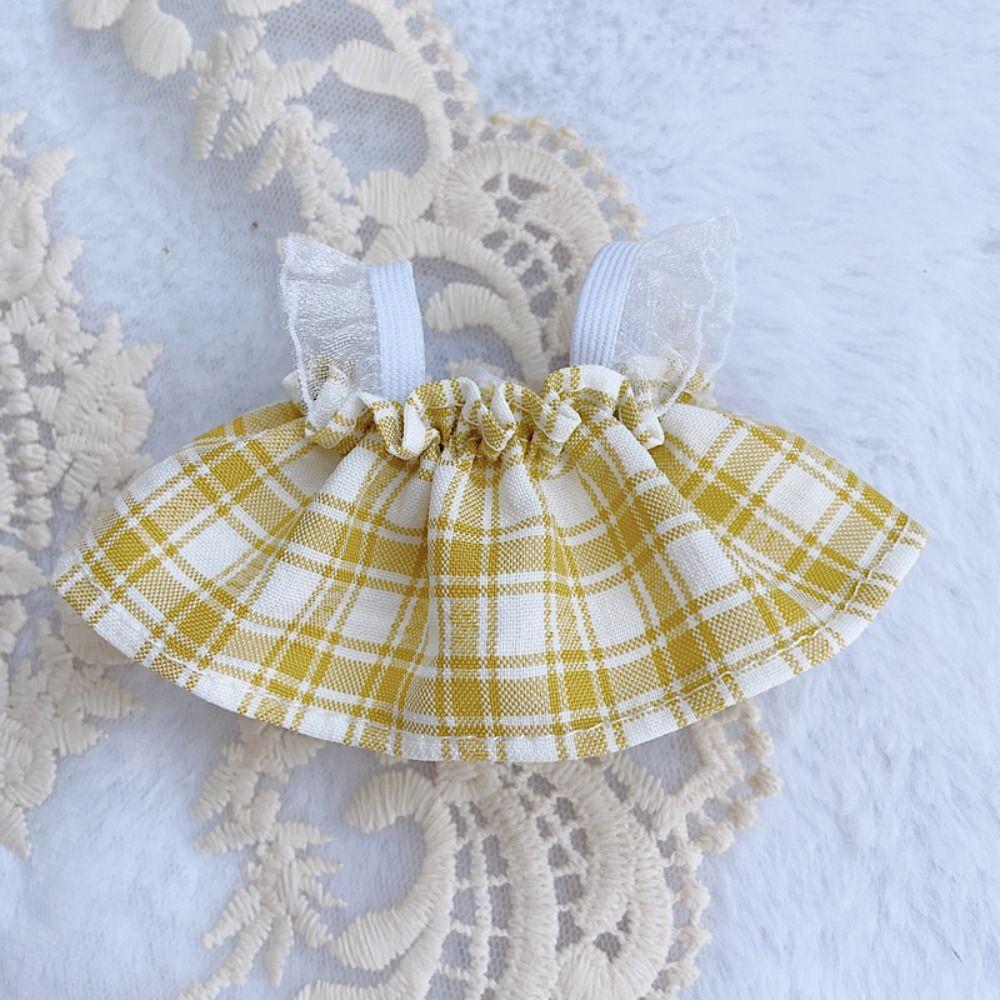 Украшение для одежды Кукла Милая одежда Милые модные платья Юбка Для 10 см хлопковой куклы