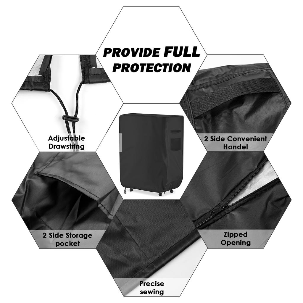 Чехол для хранения складной кровати 39" Д x 15" Ш x 44,8" В, Многофункциональный защитный