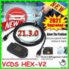 VCDS HEX-V2 V2 21.3.0 CAN USB Interface Car Fault Diagnosis Data Cable and CD Software