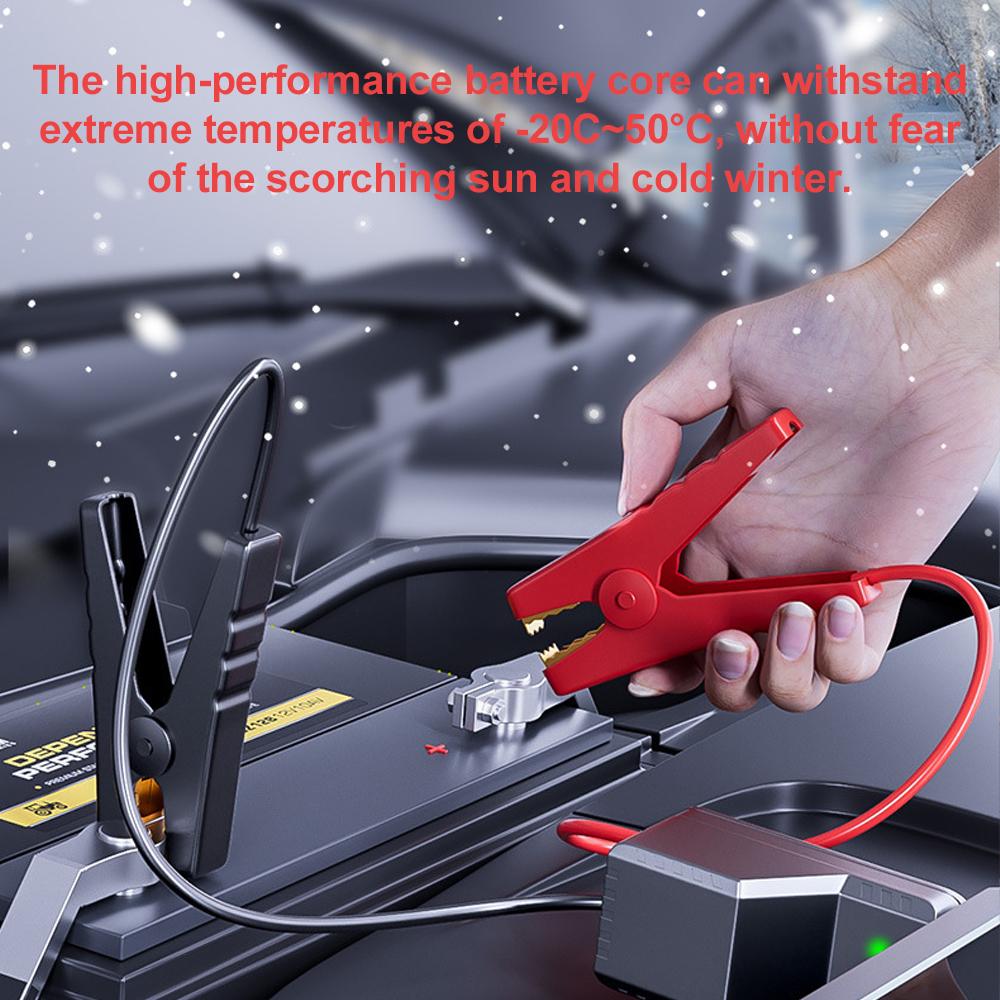 14,8 В автомобильный аварийный стартер, беспроводной литиевый надувной насос, аварийный пусковой источник, универсальный умный надувной насос