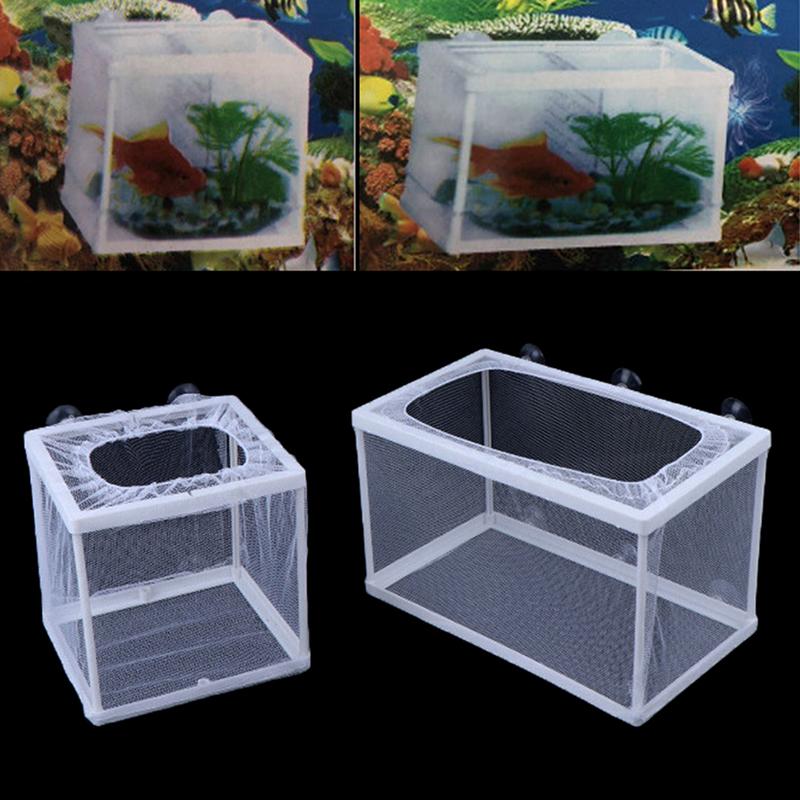 Fish Breeding Incubator Net Hanging Fish Hatchery Isolation Box For Aquarium