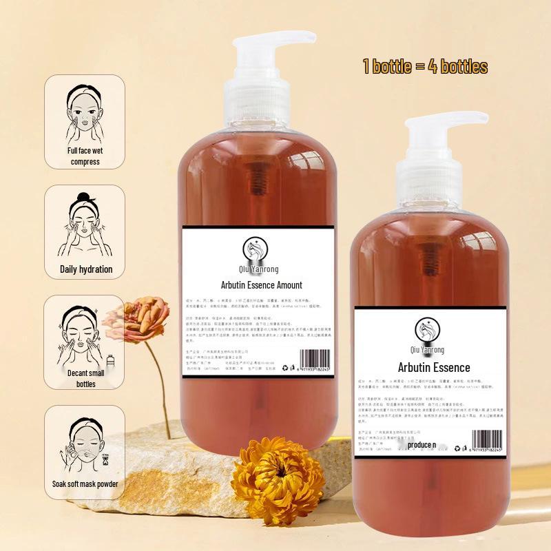 Arbutin 500ml Moisturizing Beauty Essence with Fruit Acid for Radiant Skin