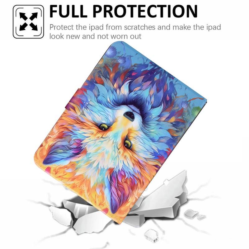 Slim Protective Folio Case Honor Pad 10 7 With Card Slot Kickstand Sleep/Wake Function Animal Print Design