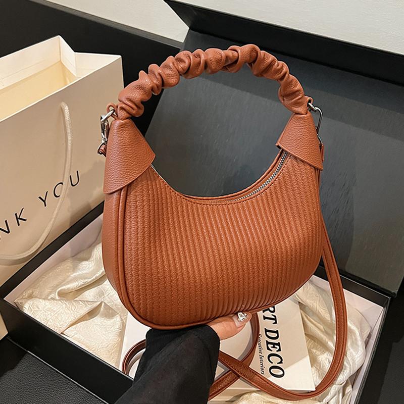 Wrinkle Design Tote Bag for Women Messenger Crossbody Bags for Women Shoulder Bags