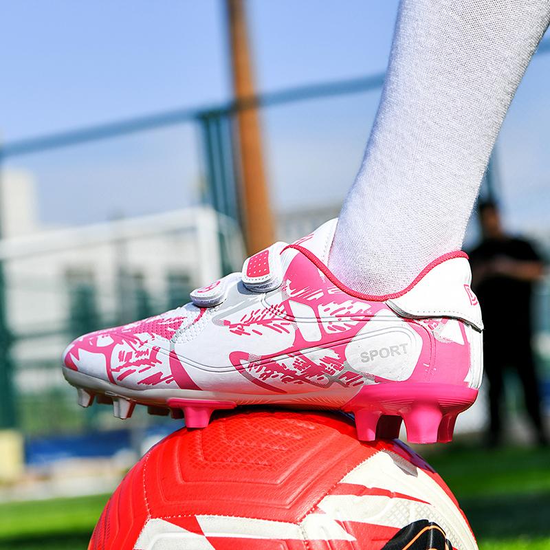 Детские футбольные бутсы Society FG Школьные футбольные бутсы Бутсы Травяные кроссовки для мальчиков и девочек Спортивная обувь для тренировок на открытом воздухе