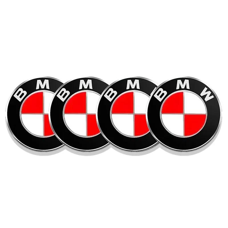 56mm Car Badge Wheel Center Cover Stickers Hub Caps Decal For BMW M M3 M5 M6 X3 E46 E90 E39 F10 F20 F30 G20 E60 E36 accessories